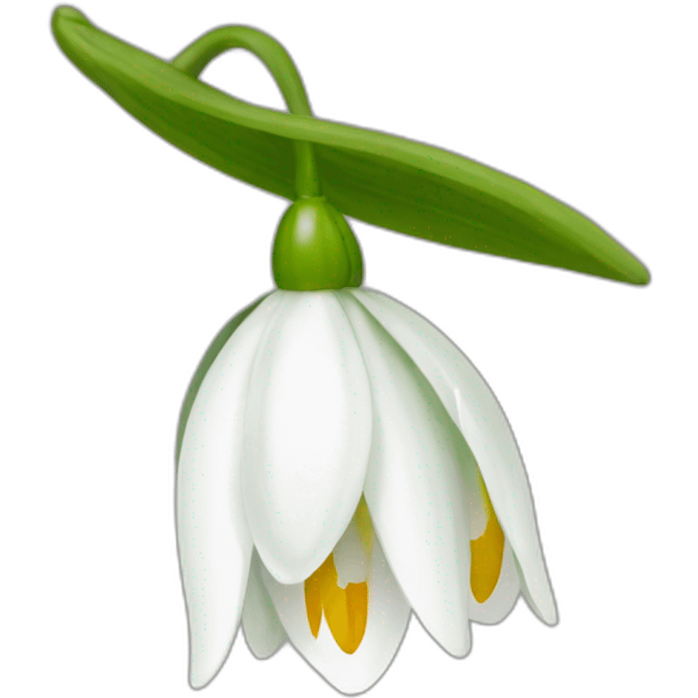 snowdrop emoji