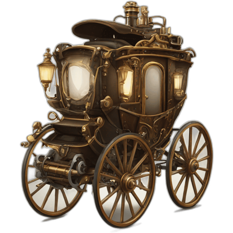 carriage electric steampunk without horse emoji