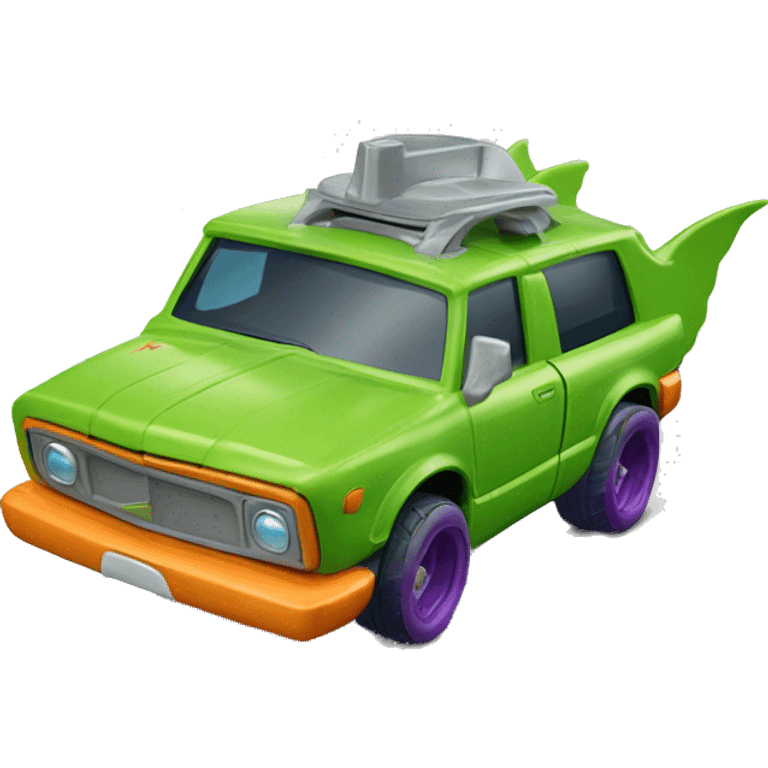 Side view Hot wheels rugrats reptar 1car  emoji