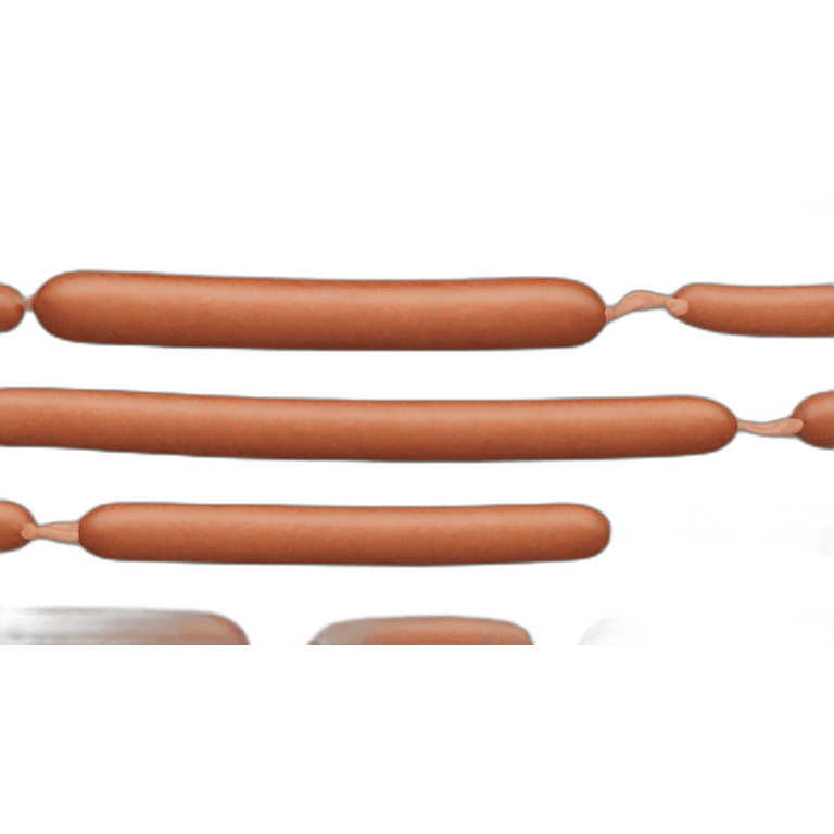 Live sausage emoji