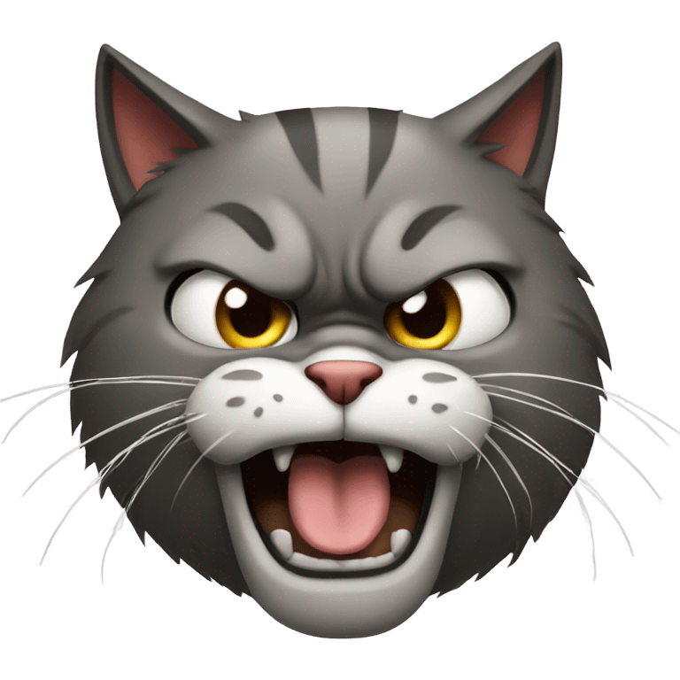 Angry cat emoji