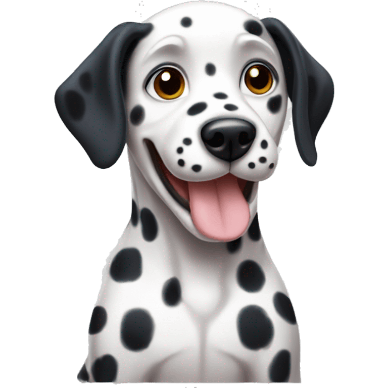 A puppy Dalmatian dog  emoji