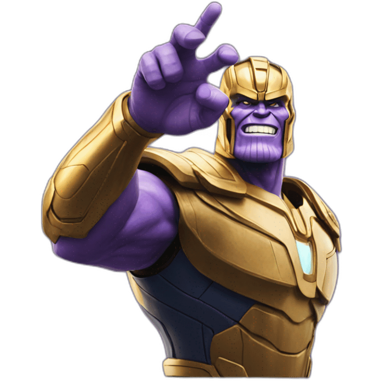 thanos waving emoji