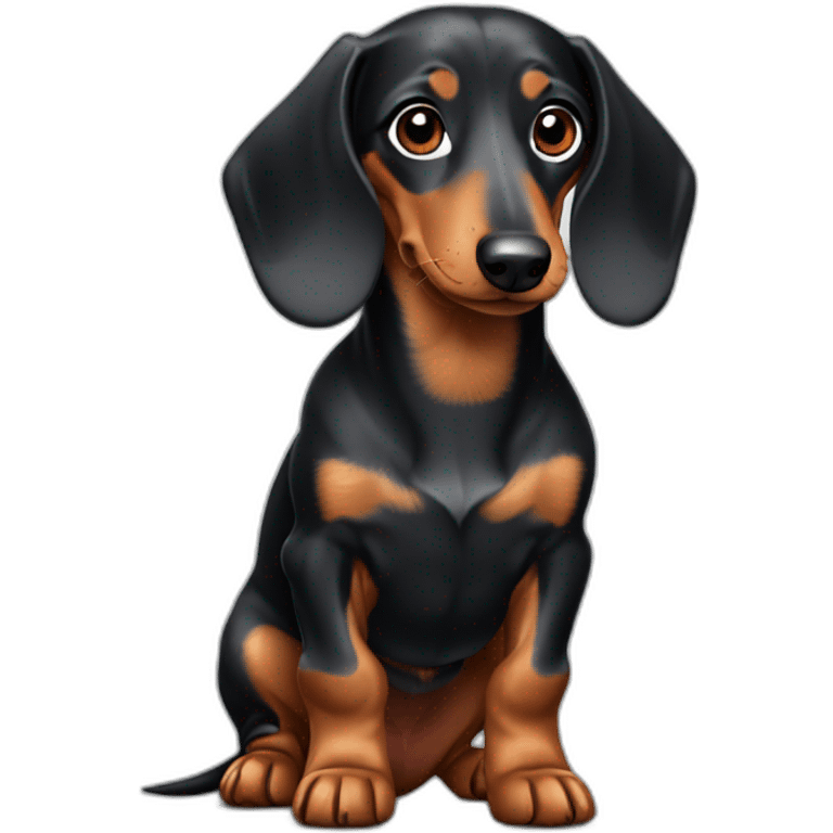 dapple dachshund emoji