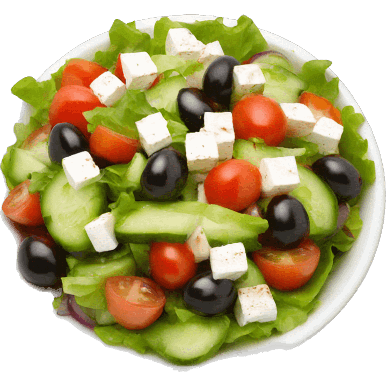 Greek salad emoji