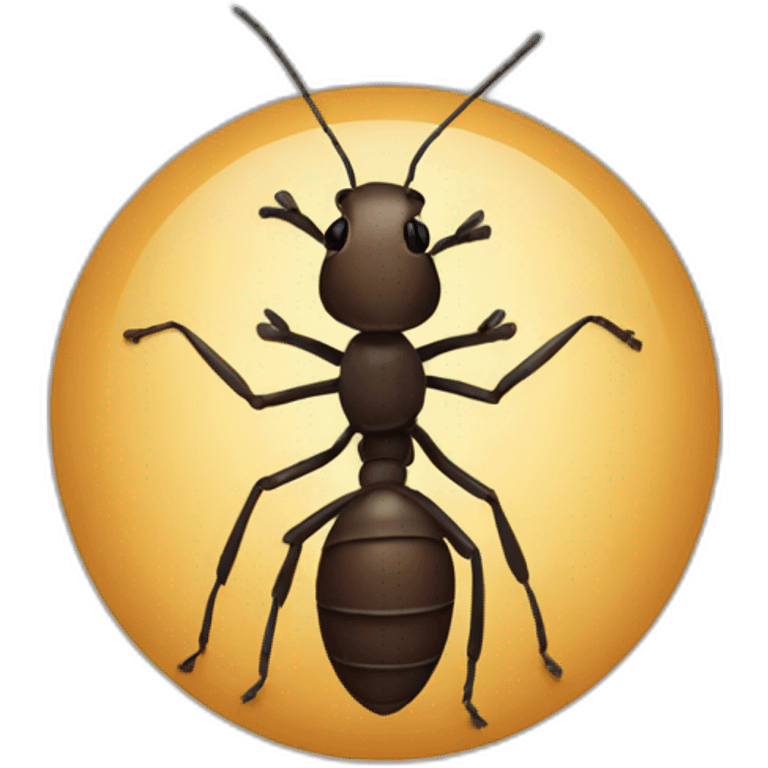 Ant working emoji