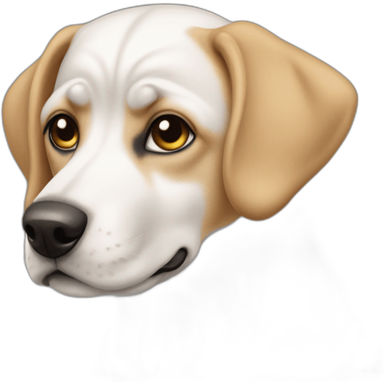 Chien entrain de se reproduire emoji