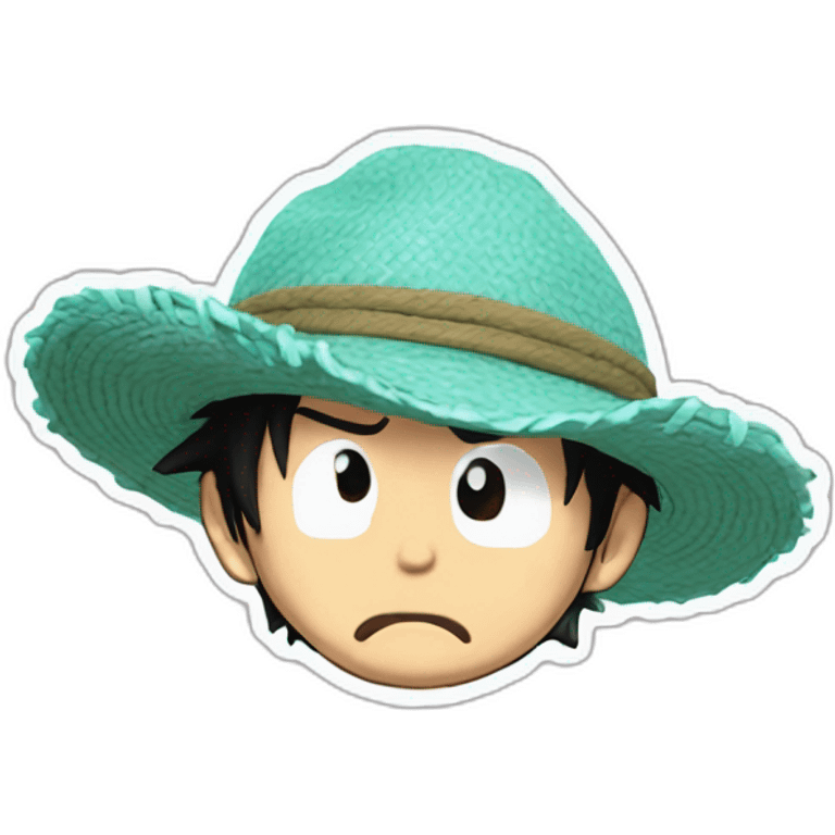 Luffy supersayan emoji