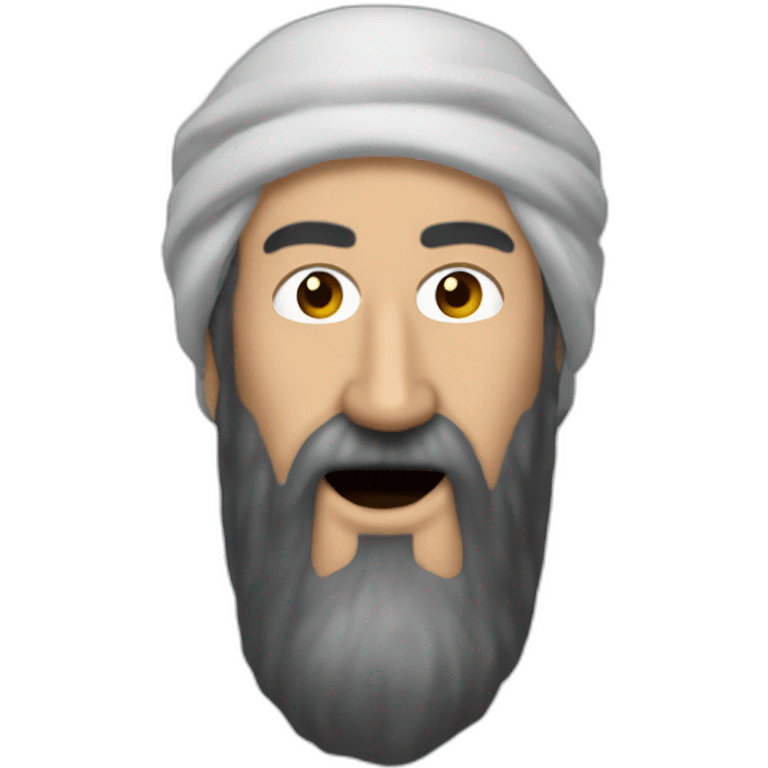 bin laden in a blender emoji