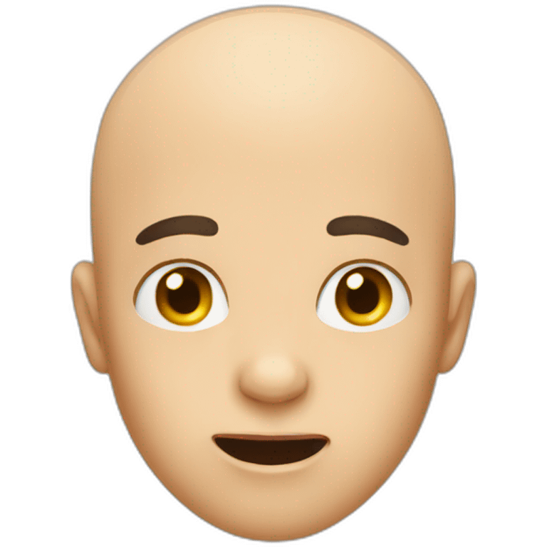 bald boy shocked emoji