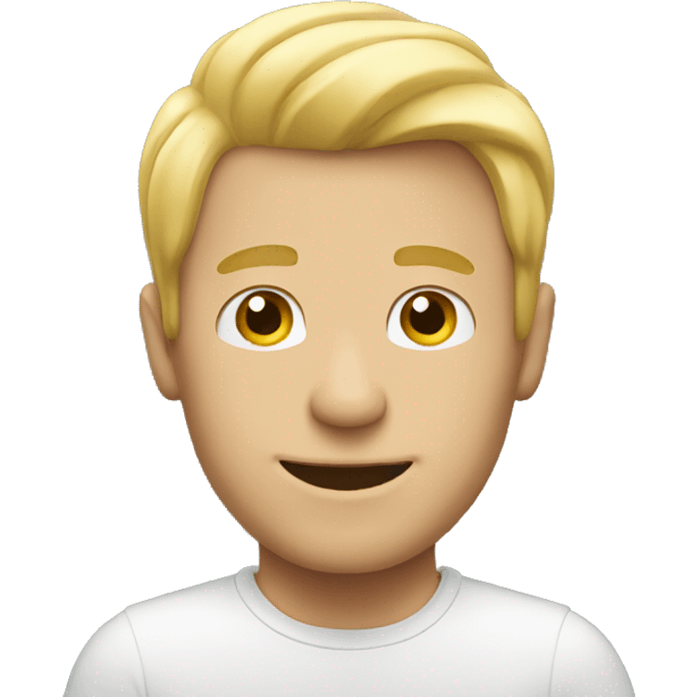 Men Looks blond happy  emoji