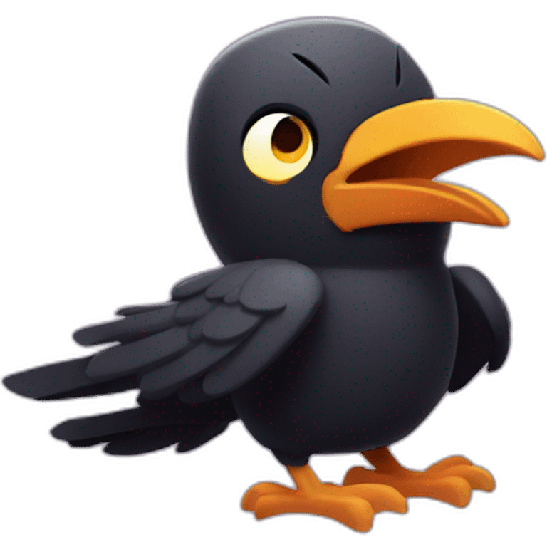 Crow in brawl stars emoji