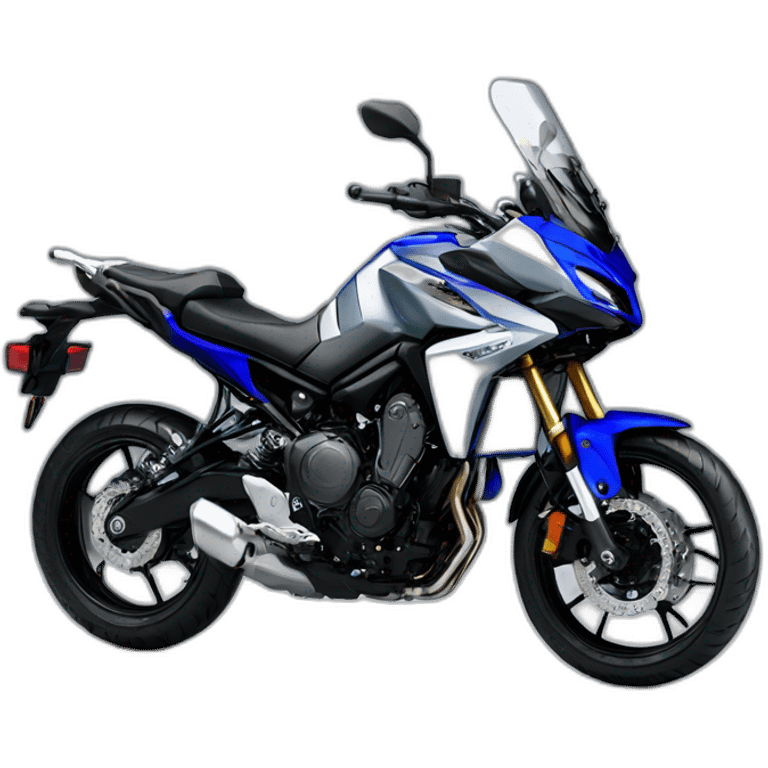 Yamaha Tracer 7 blue silver emoji