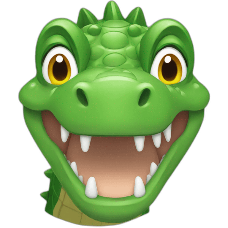 Anime crocodile emoji