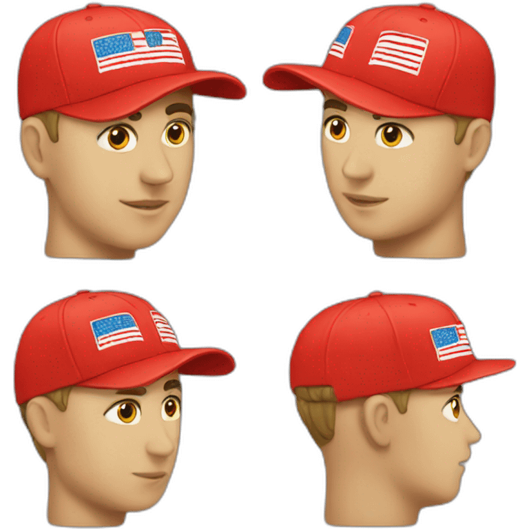 maga cap emoji