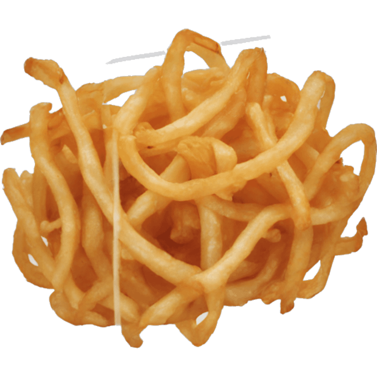 fried onions in transparent box emoji