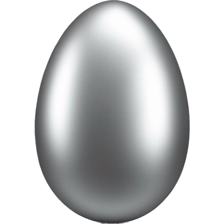 easter egg silver emoji