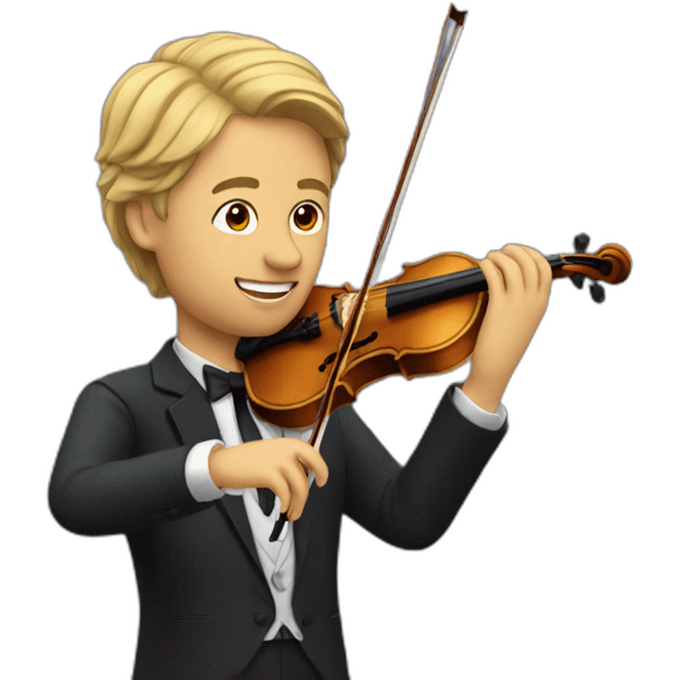 a violinist emoji