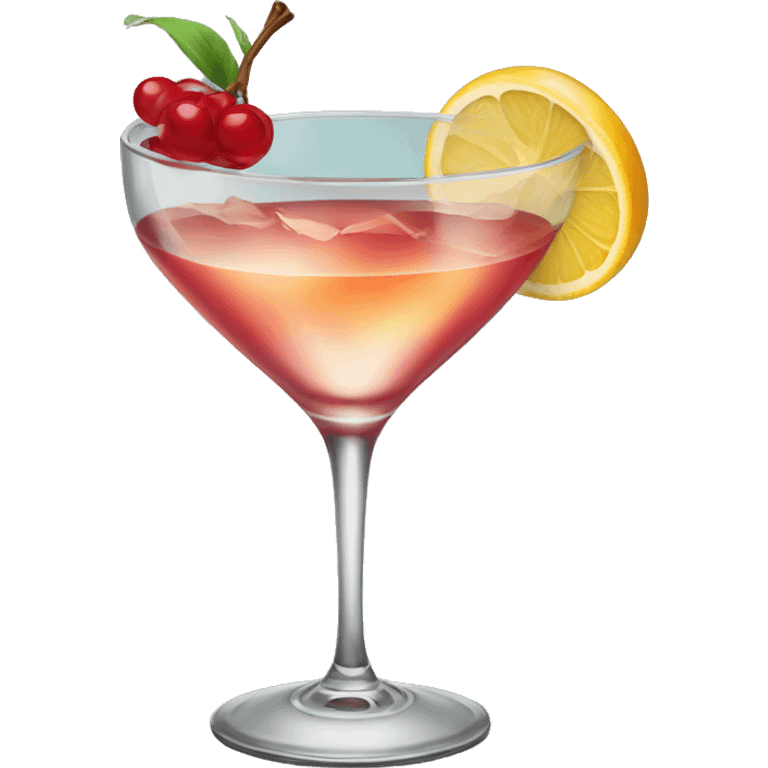 A glamorous cocktail. emoji