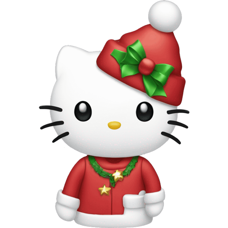 christmas hello kitty  emoji