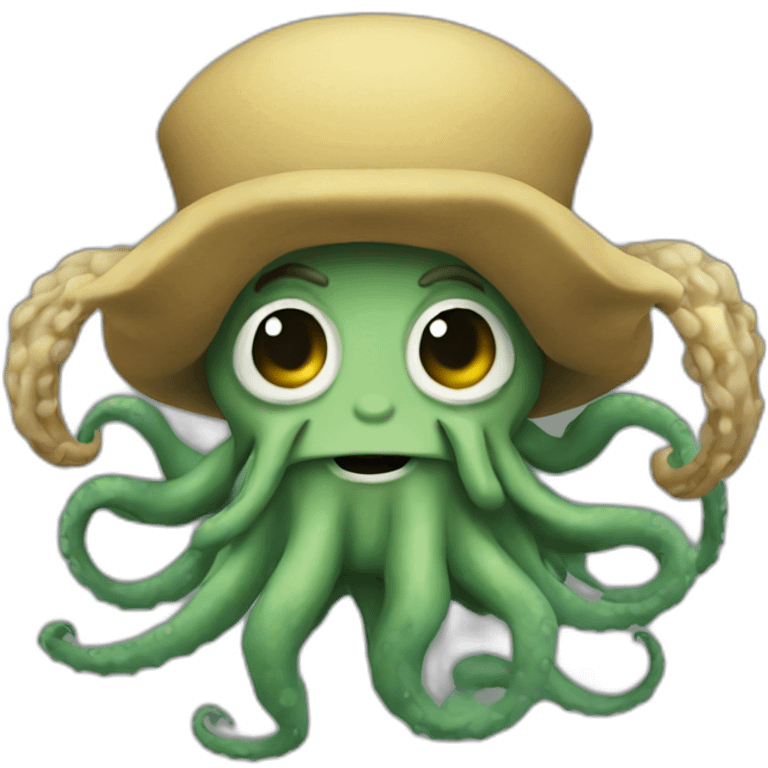 Davy Jones with tentacles emoji