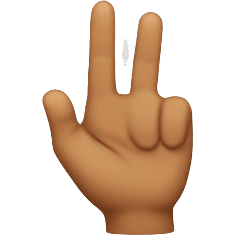 Tan Man with finger up emoji