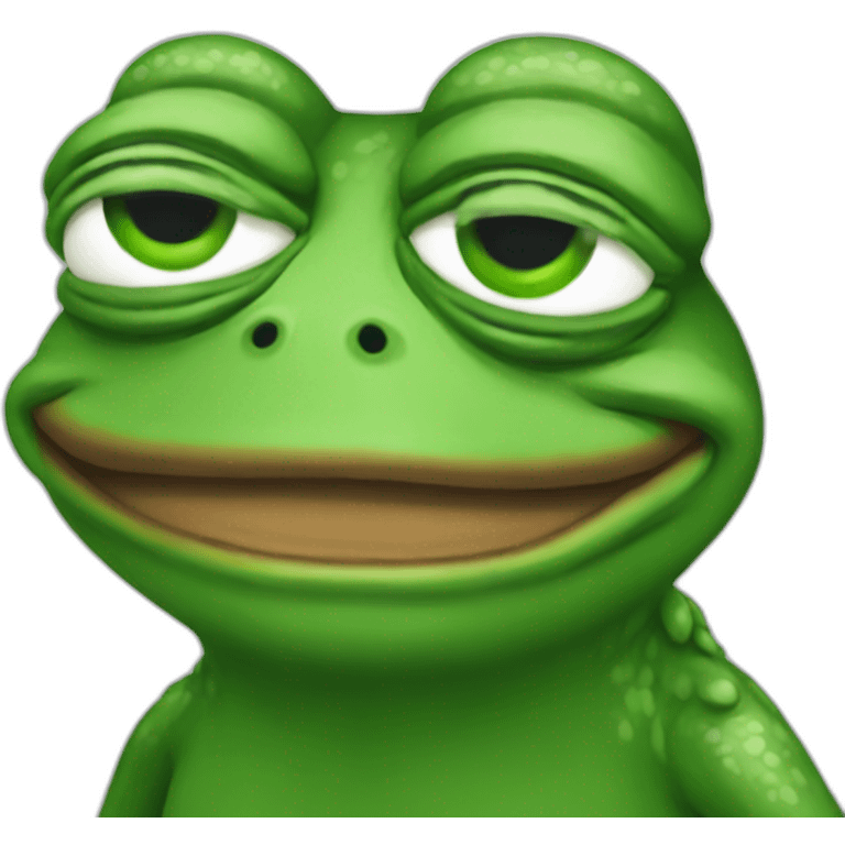 Pepe frog from Russia emoji