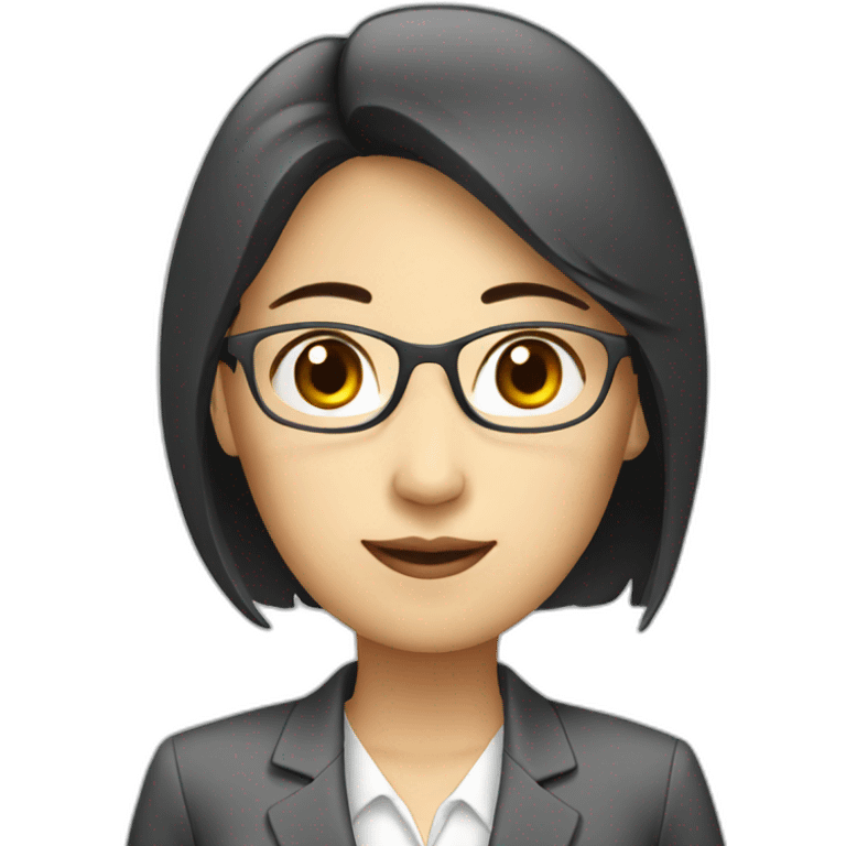 lady office worker asian emoji