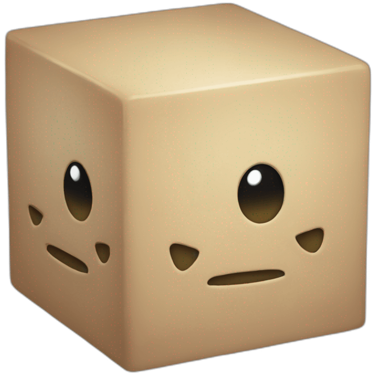 Cube emoji