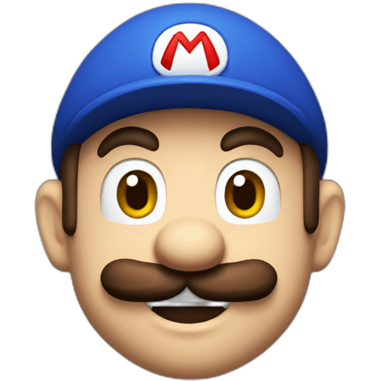 Super mario face emoji