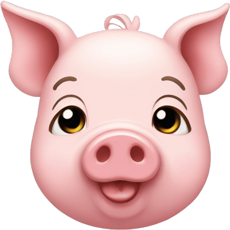 pig lovely emoji