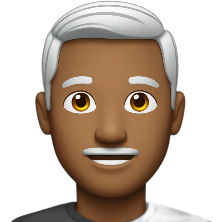 man with airpods emoji