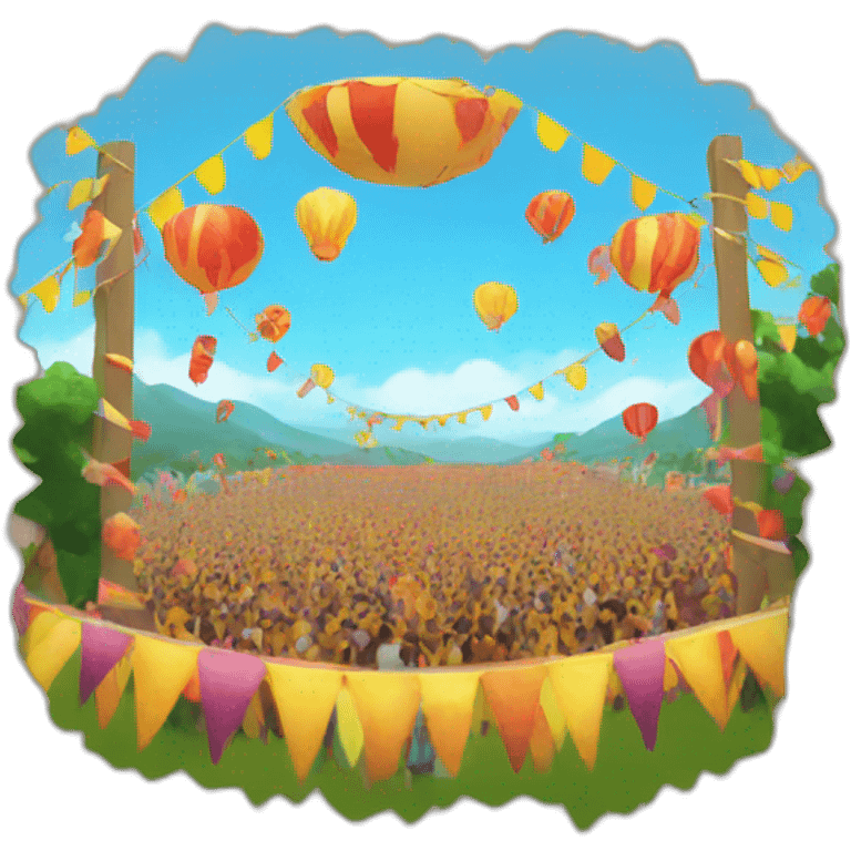 festival enjoy emoji