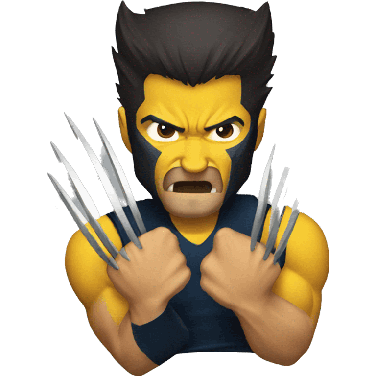 Wolverine-claws emoji