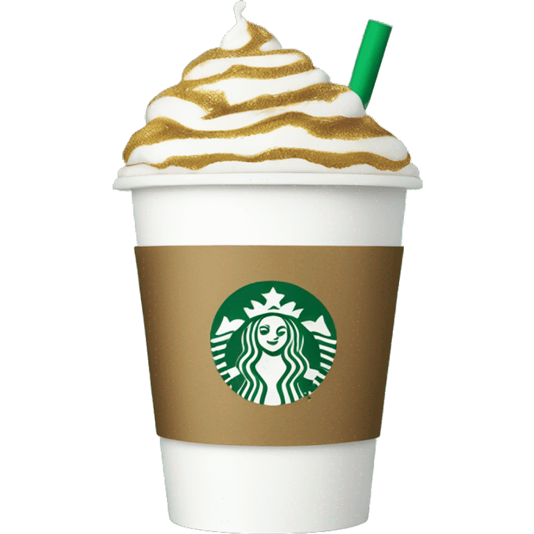 New year Starbucks coffee emoji