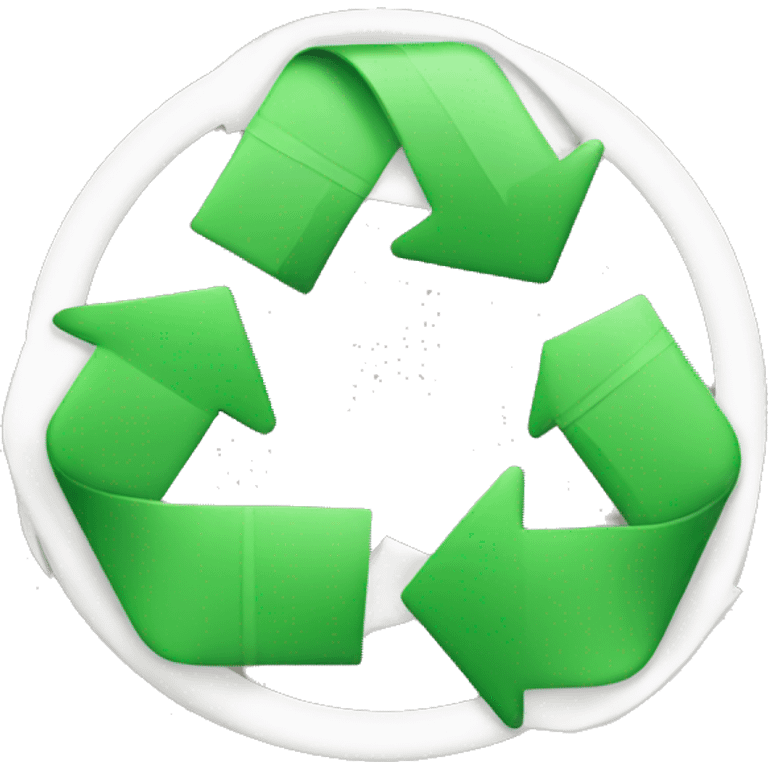 CIRCLE RECYCLE ARROW emoji