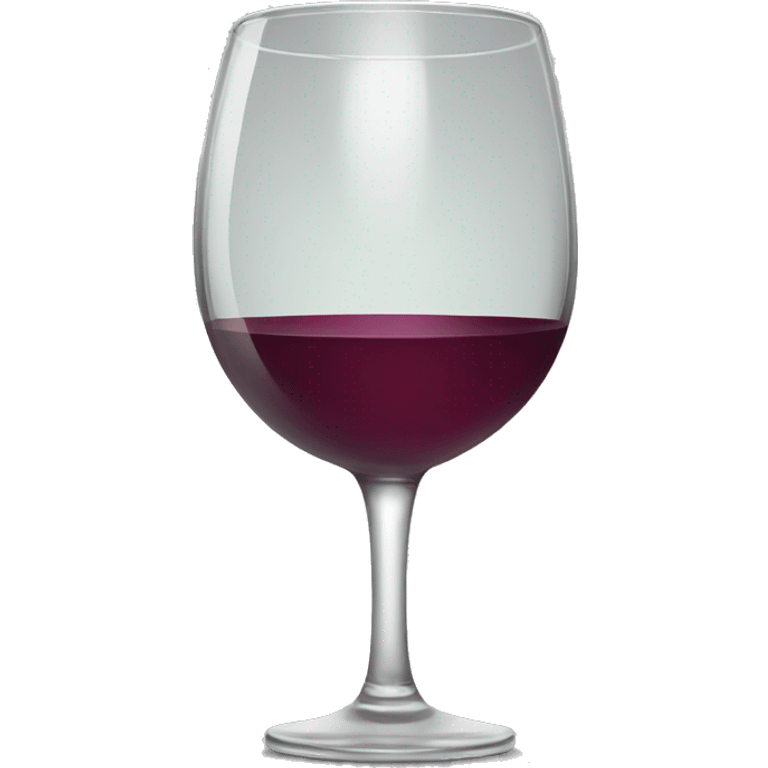 Wine glass emoji