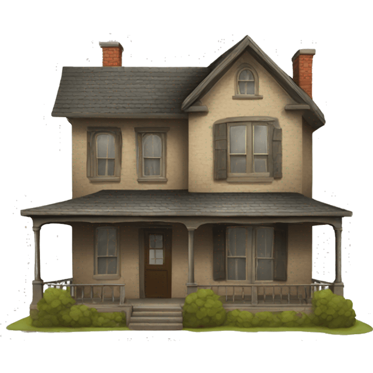 old house emoji