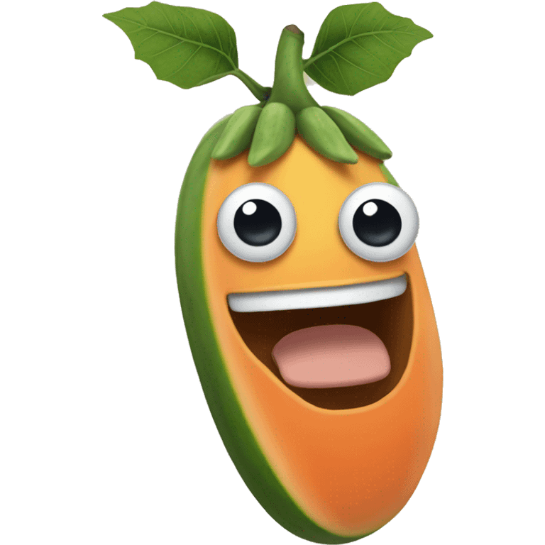 papaya  emoji