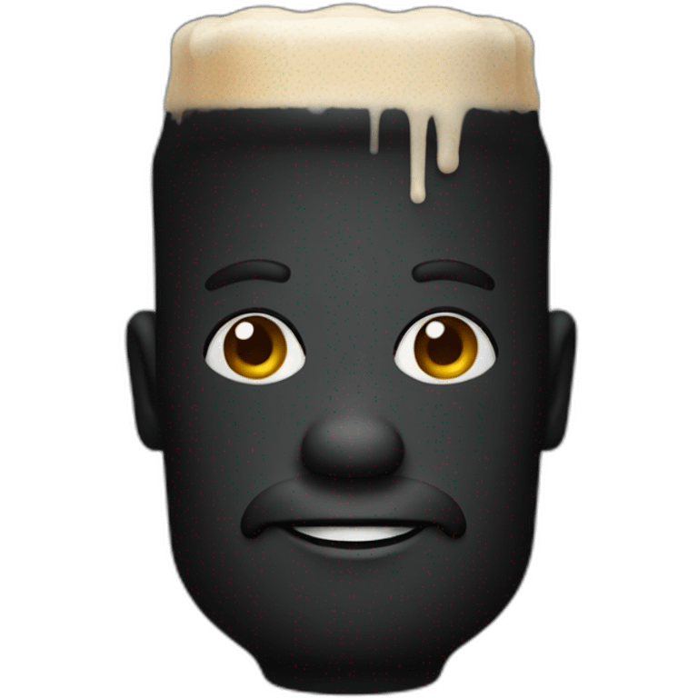 Black Block drick beer emoji