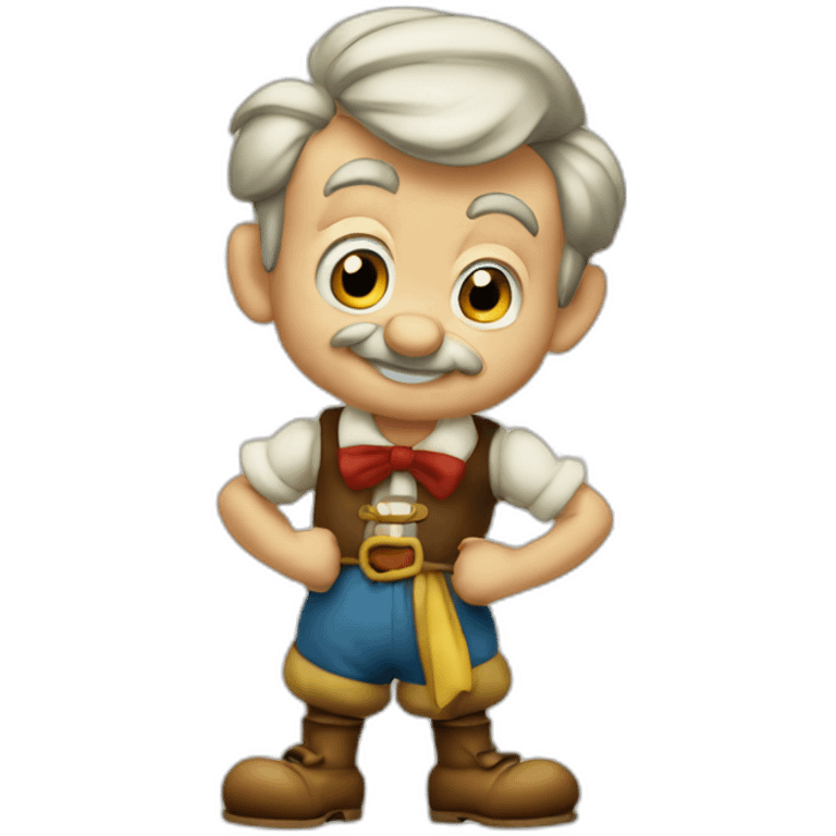 pinocchio ends geppetto emoji