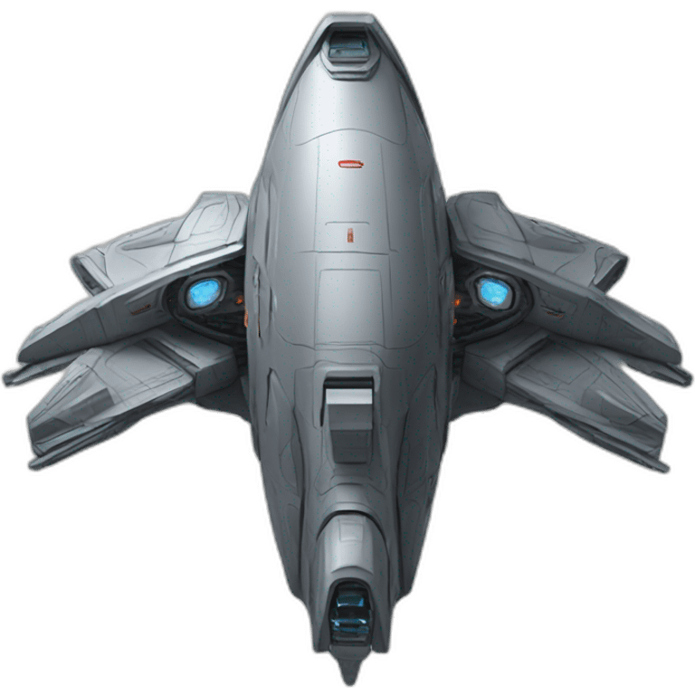 Starship spacecraft emoji