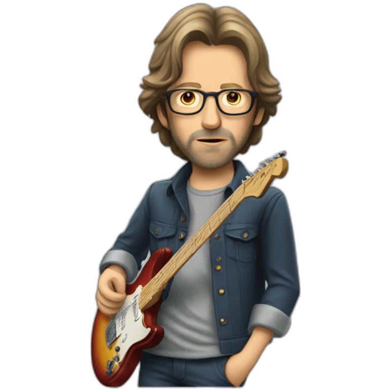 Eric Clapton young emoji