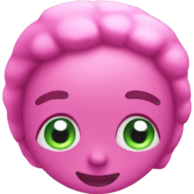 Pink biology emoji