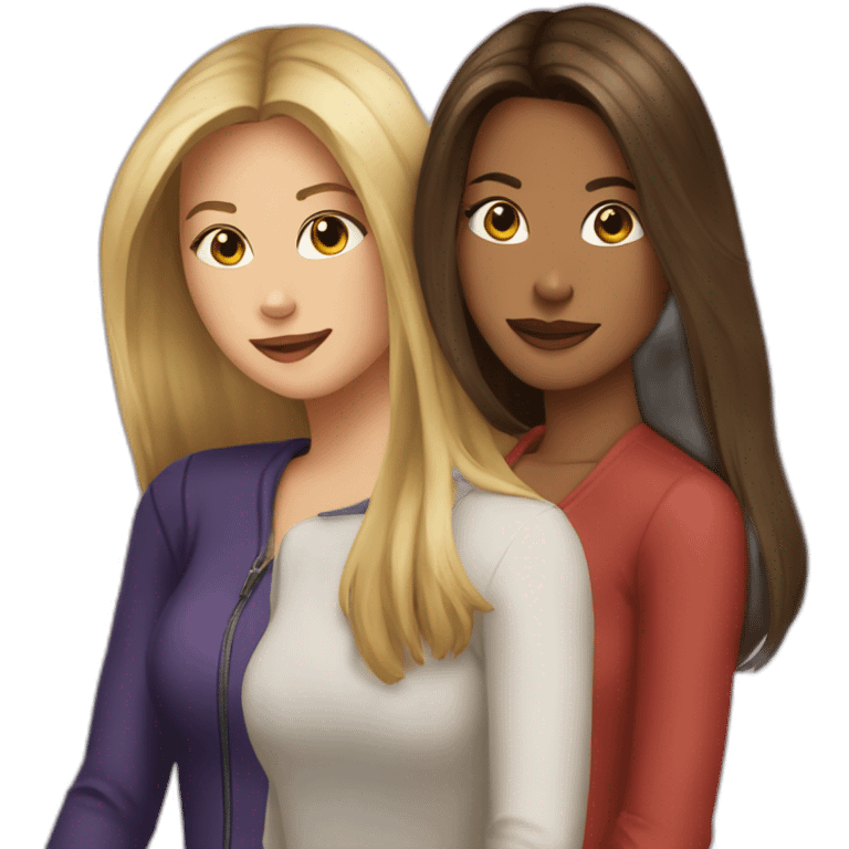 Halliwell sisters on line emoji