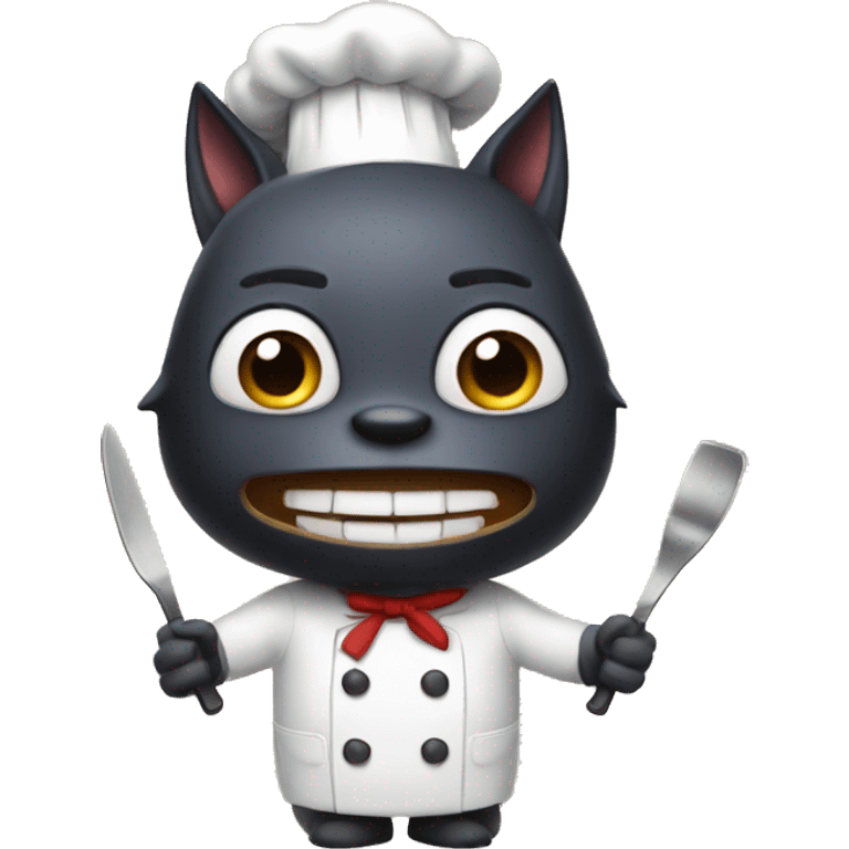 Bat chef emoji