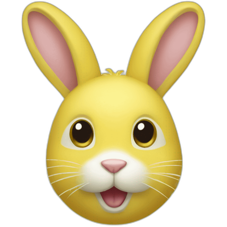 yellow-bunny emoji