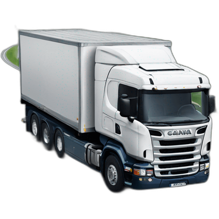 Camion scania v8 emoji