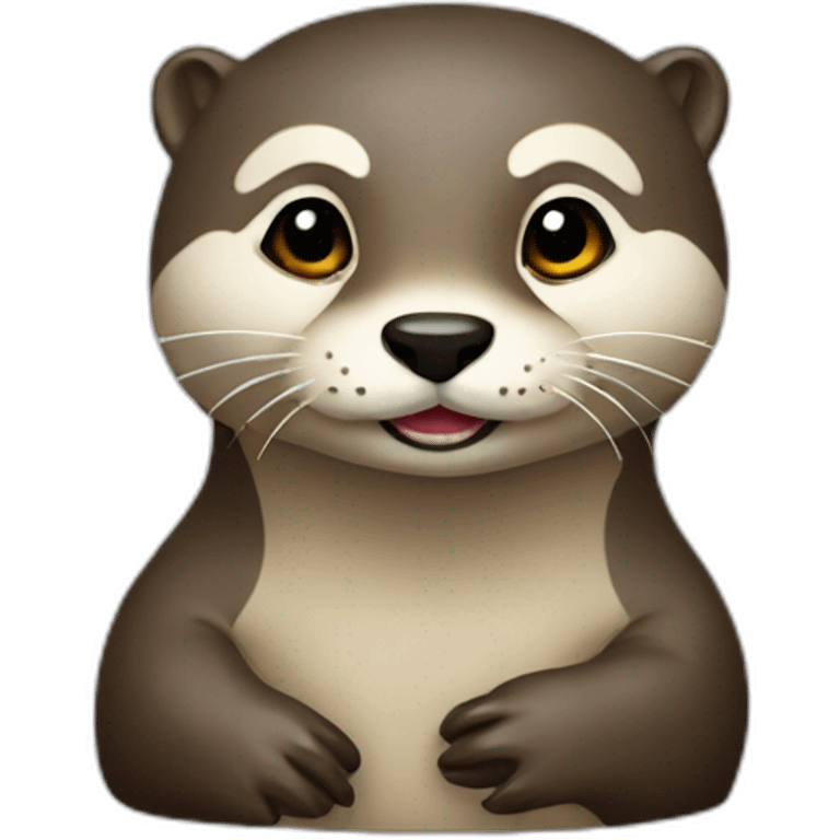 Une loutre emoji