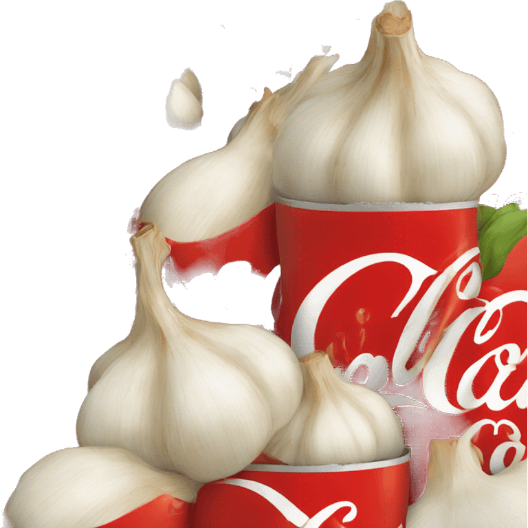 garlic flavored coca-cola emoji